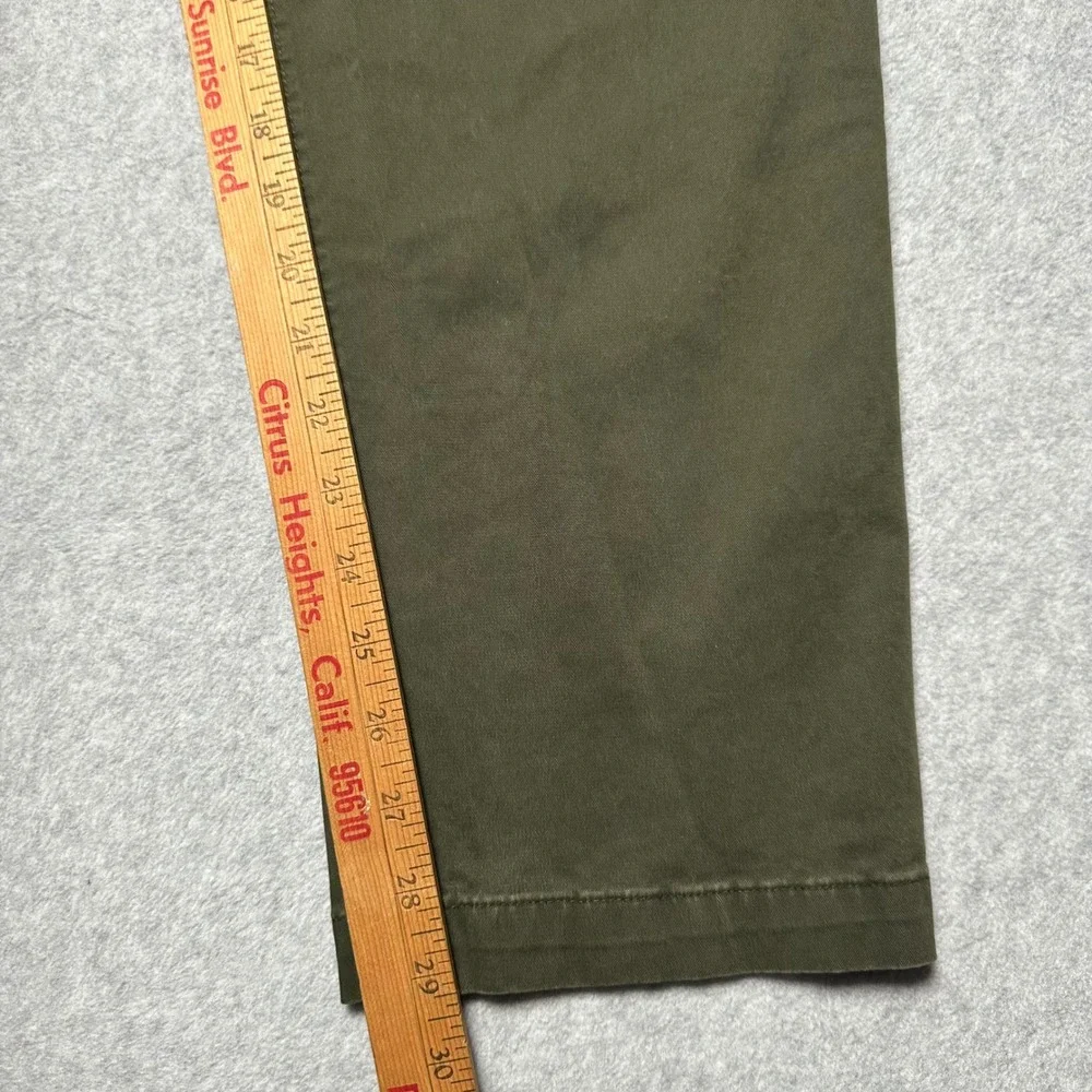 Polo Ralph Lauren Men Prepster Classic Fit Pants Olive Green Stretch Waist L